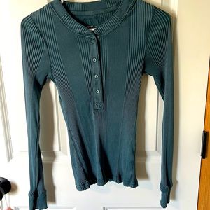 Medium Aerie Ribbed long sleeve